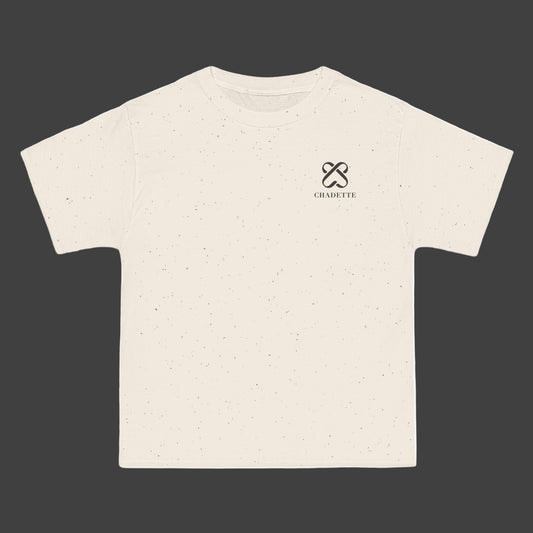 Beefy Tee White & Natural